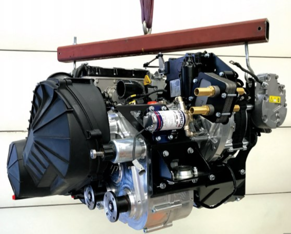 The Viking runs on a parallel, hybrid powertrain, built around a Kohler diesel engine and a YASA motor-generator, which run into a 6x6 transfer box from Compact Orbital Gears