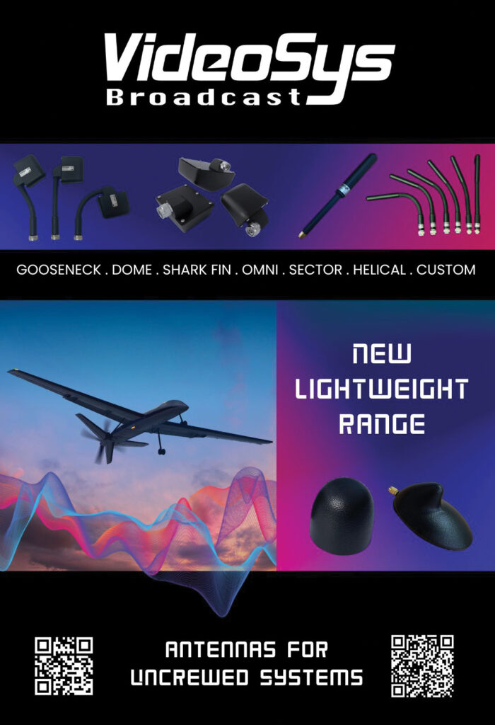 VideoSys broadcast gooseneck dome shark fin omni sector helical custom