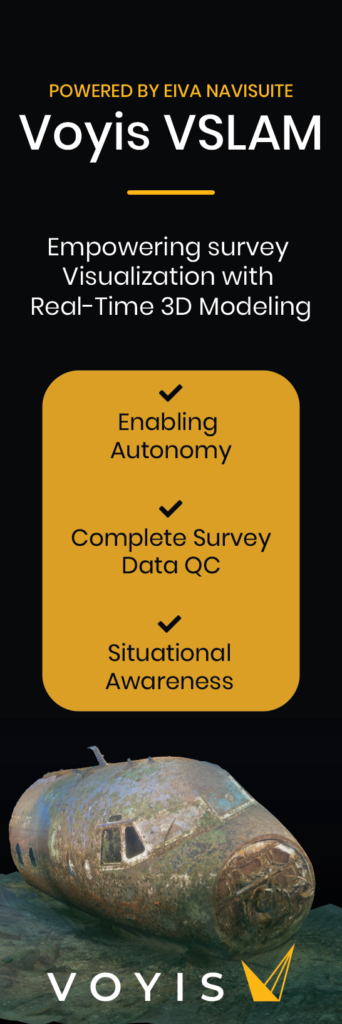 Voyis VSLAM empowering survey visualization with real time 3d modeling