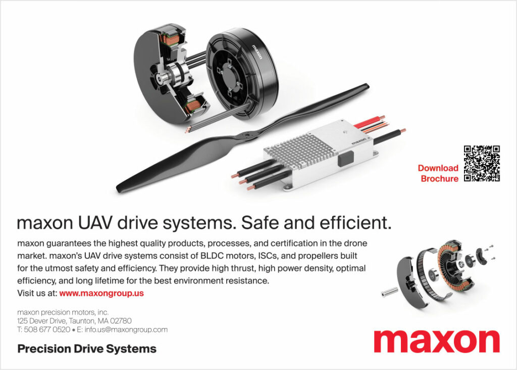 Maxon UAV drive systems