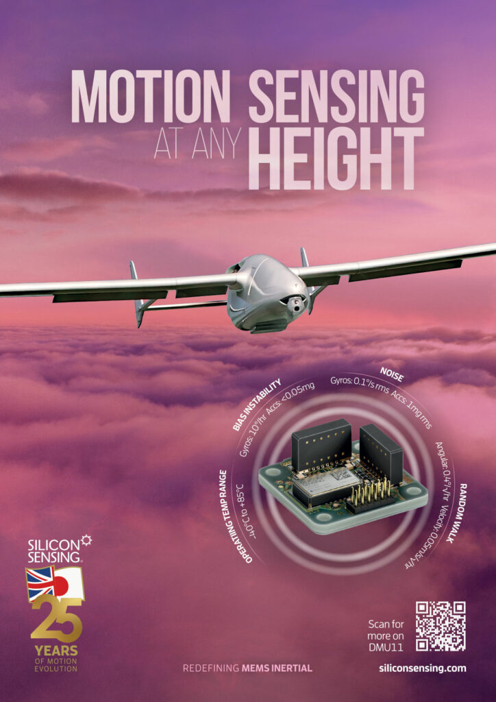 Silicon sensing motion sensing at any height