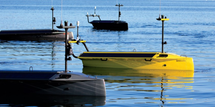 SubSeaSail’s HERMES trimaran will be scalable, from 1.8 m to over 30.5 m long, to serve in applications such as maritime cargo (Image courtesy of SubSeaSail)