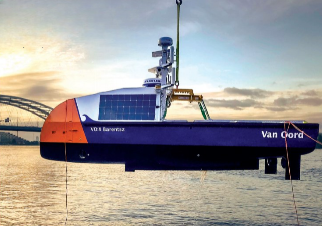 Demcon’s new DUS 5750 is designed to follow cable-laying ships for stable inspections of the work their crews carry out (Image courtesy of Demcon)