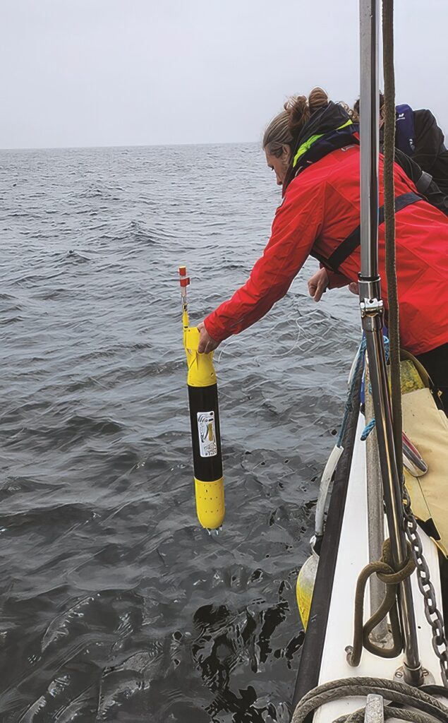 A water sampler deployed in an AUV (Image courtesy of ecoSUB)