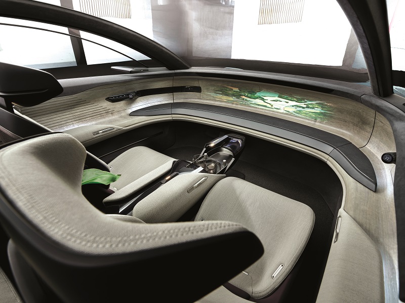Before cars like Audi’s Grandsphere concept can operate at autonomy Level 5, a vast amount of precise, accurate ADAS data has to be clustered and processed to ensure the trustworthiness of sensor data and algorithmic decisions (Image courtesy of Audi)