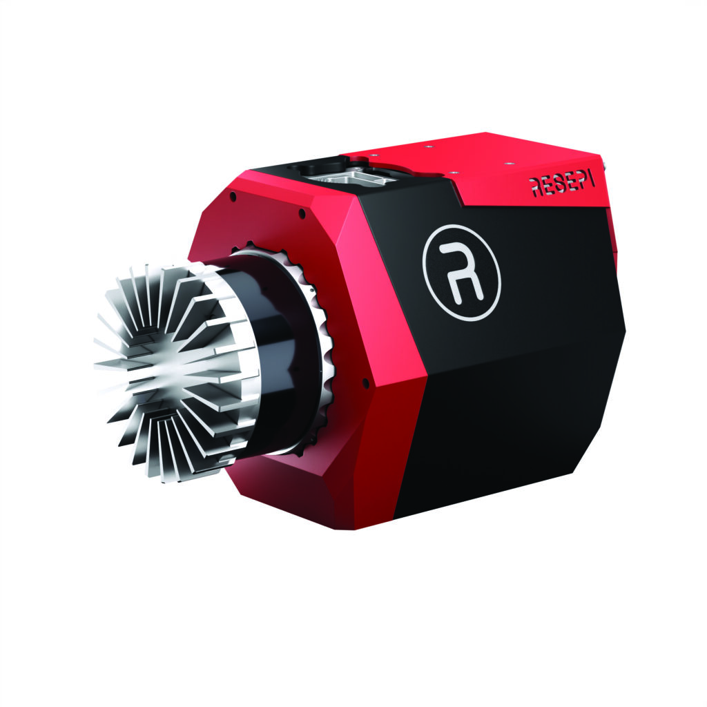 Inertial Labs’ RESEPI GEN-II, shown here with an Ouster OS1-64, one of several options for its front-mounted Lidar