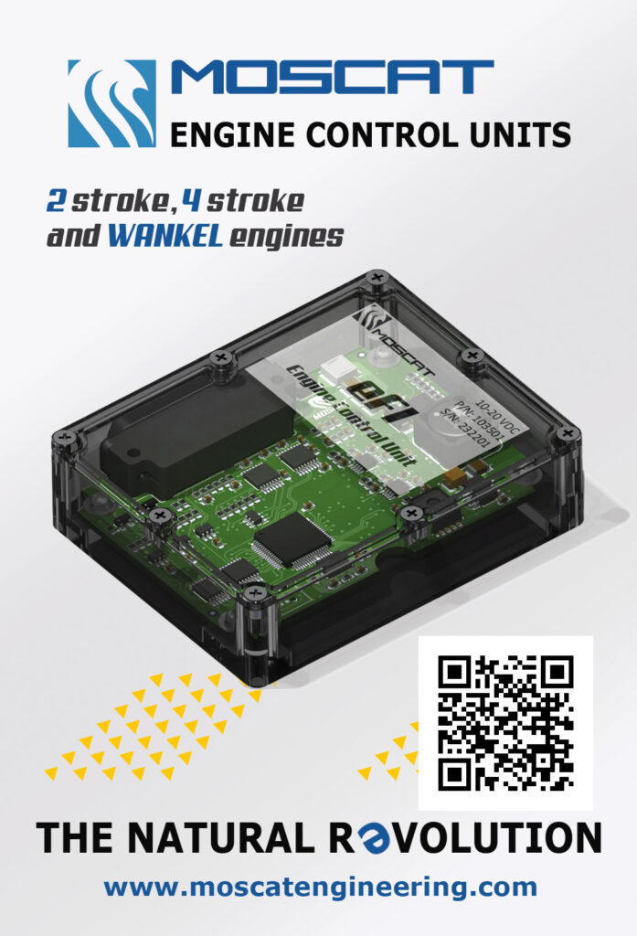 Moscat engine control units 2 stroke, 4 stroke and wankel engines