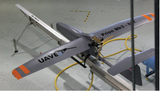 The DS120 powers UAVE’s Prion Mk.3 UAV (AKA Dragon, for defence applications), a 30 kg, 3.8 m wingspan aircraft