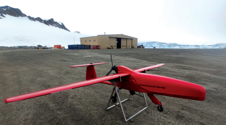 The Prion Mk.3 and DS120 have operated in both the freezing climes of the Arctic and far hotter environments such as India; the latter meriting significant thermal-management optimisations (Image courtesy of Will Clark & Carson McAfee, British Antarctic Survey)