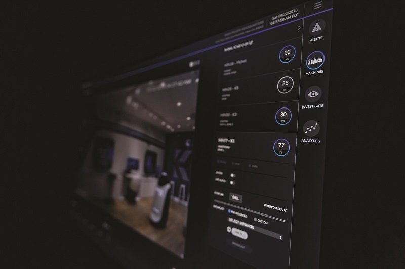 The browser-based KSOC interface allows users to issue the robot with commands, receive its camera and acoustic feeds, monitor its position and view operational statistics
