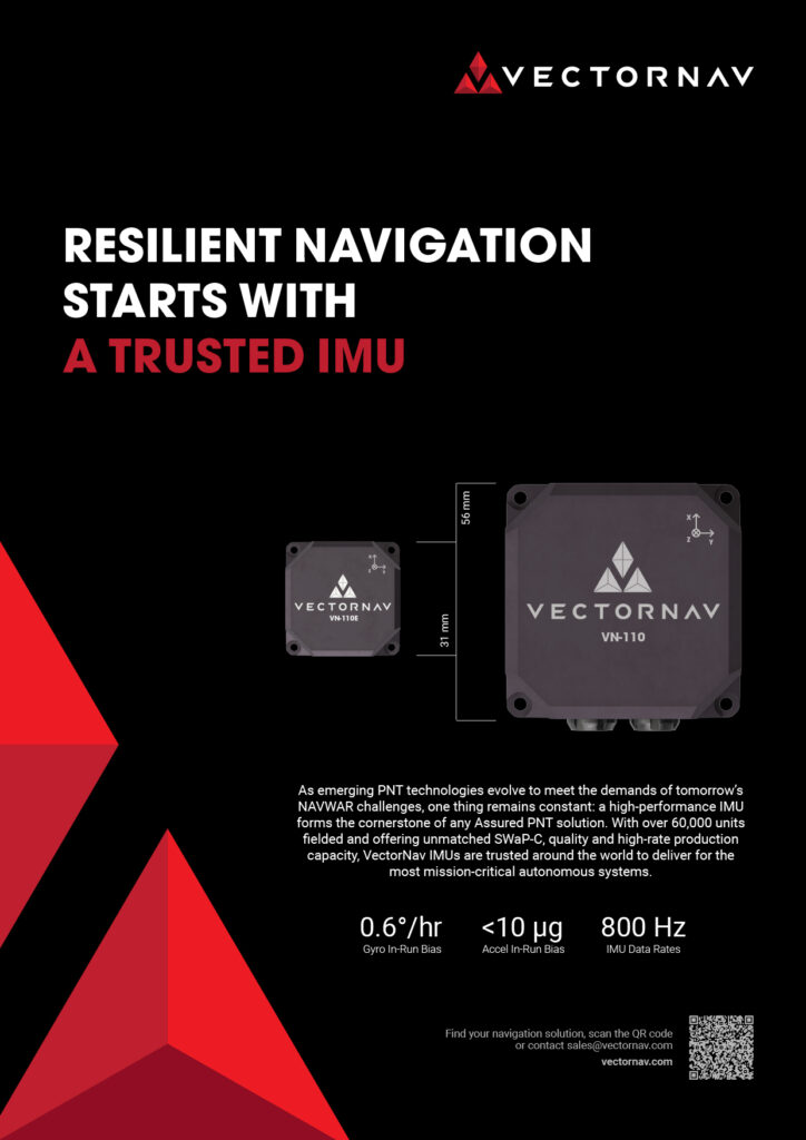 Vectornav resilient navigation starts with a trusted IMU