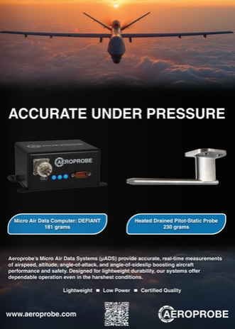 Aeroprobe accurate under pressure