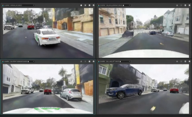 Neural rendering boosts the performance of simulation tools such as AIsim (Image courtesy of AIMotive)