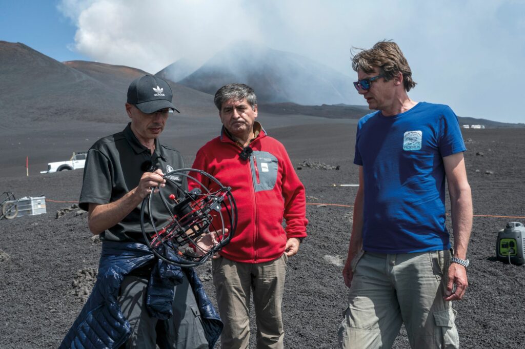 The Skycopter UAV from Skypersonic is being
used on Mt Etna, in Italy, for simulating a future
Mars mission, in which astronauts would
remotely monitor uncrewed systems BVLOS on
the Red Planet (Courtesy of Skypersonic)