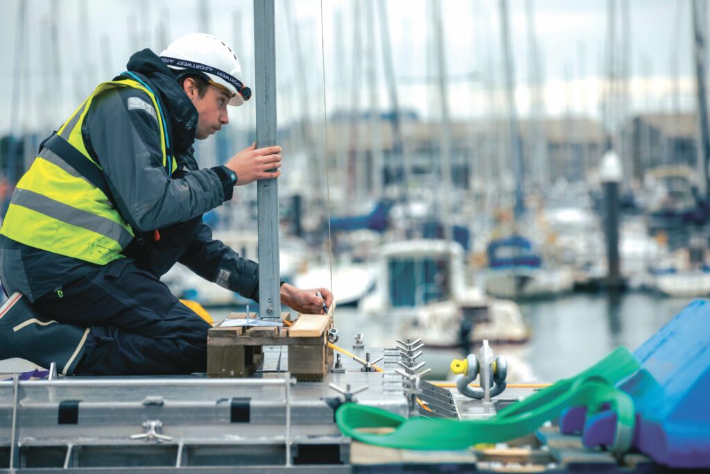 The final build of USV Pioneer took place at ACUA’s harbourside facility in Plymouth in late 2024