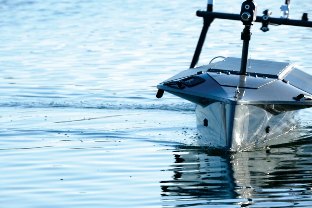 Extensive submergence testing has been performed to ensure the USV’s components can survive being rolled or temporarily submerged by Pacific waves
