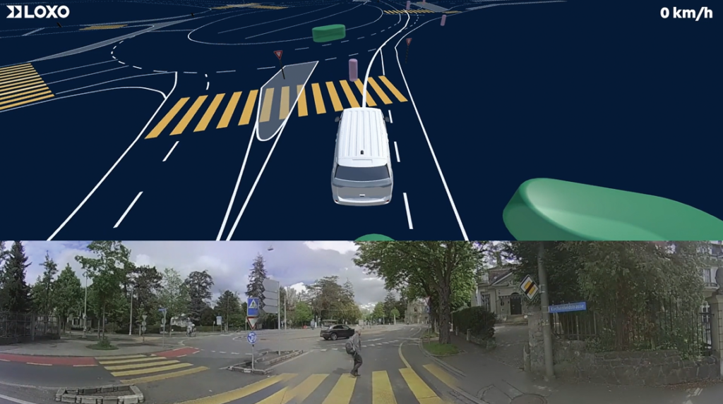 LOXO’s primary autonomy layer is a transformer-based algorithm, which reads the raw, unprocessed
pixels of data from sensors and reacts based on which pixels matter the most for safe driving