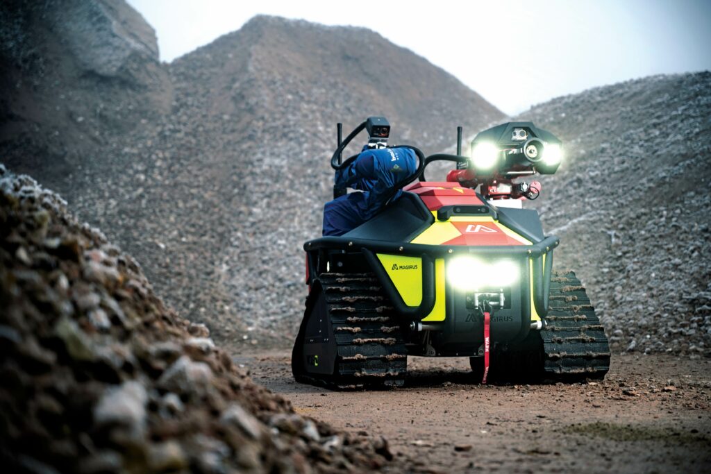 The Wolf R1, originally a remotely-operated firefighting robot, is now being engineered for full autonomy, which could save many firefighters’ lives