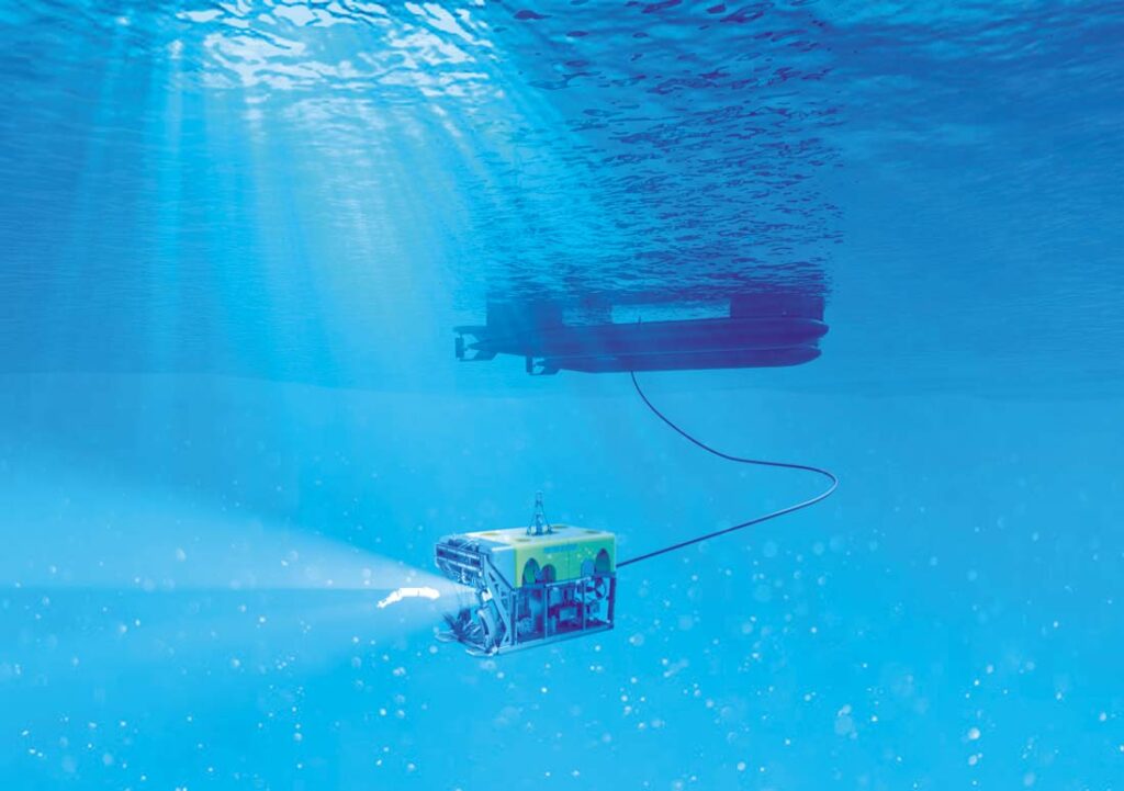 The CASH project combines ASVs and UUVs (Image courtesy of Robosys)