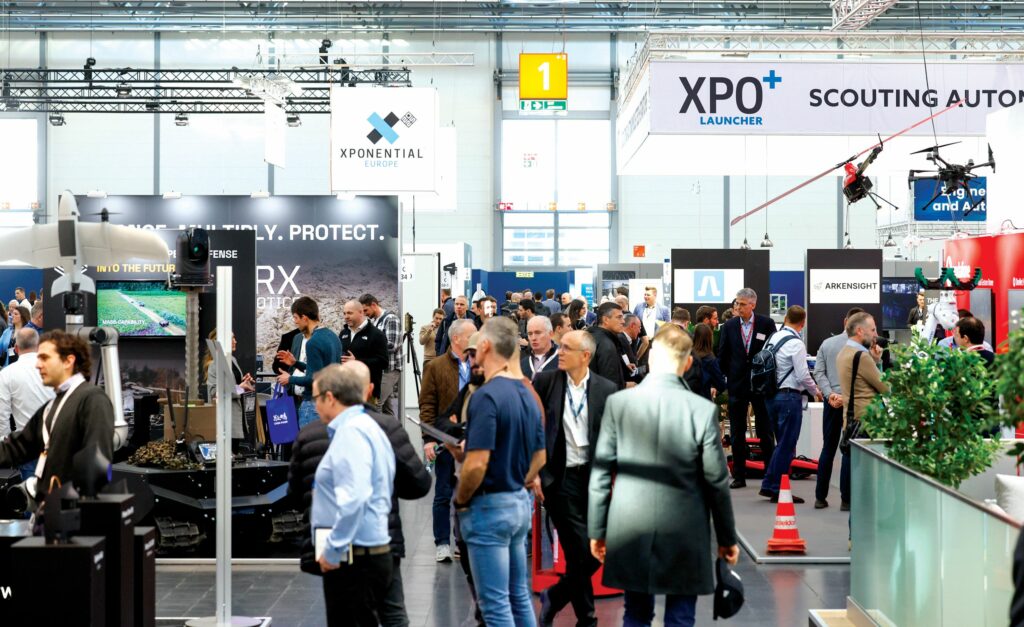Uncrewed aerial, ground and ocean vehicles plus all the subsystems in between drew attention on the exhibition floor of Xponential Europe 2025