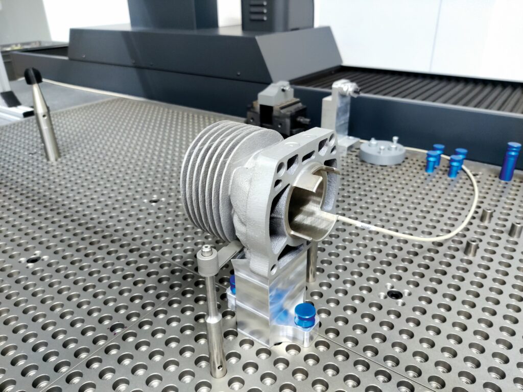 The company acquired a coordinate measuring machine (CMM) two years ago, for better QC and timing over the validation of component geometries and tolerances