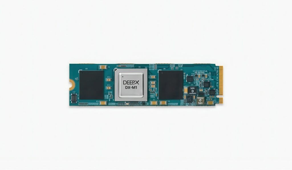 A 5 W AI processor on a plug-in PCI Express m.2 card aimed at UAV video processing