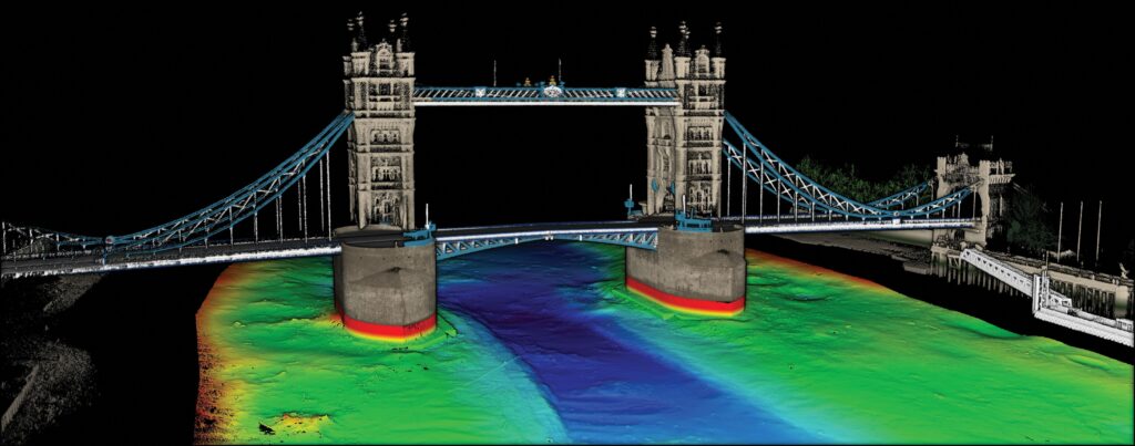Data collected with a Norbit Winghead Multibeam sonar and processed with POSPac Mobile Mapping Suite, now available on an annual subscription basis