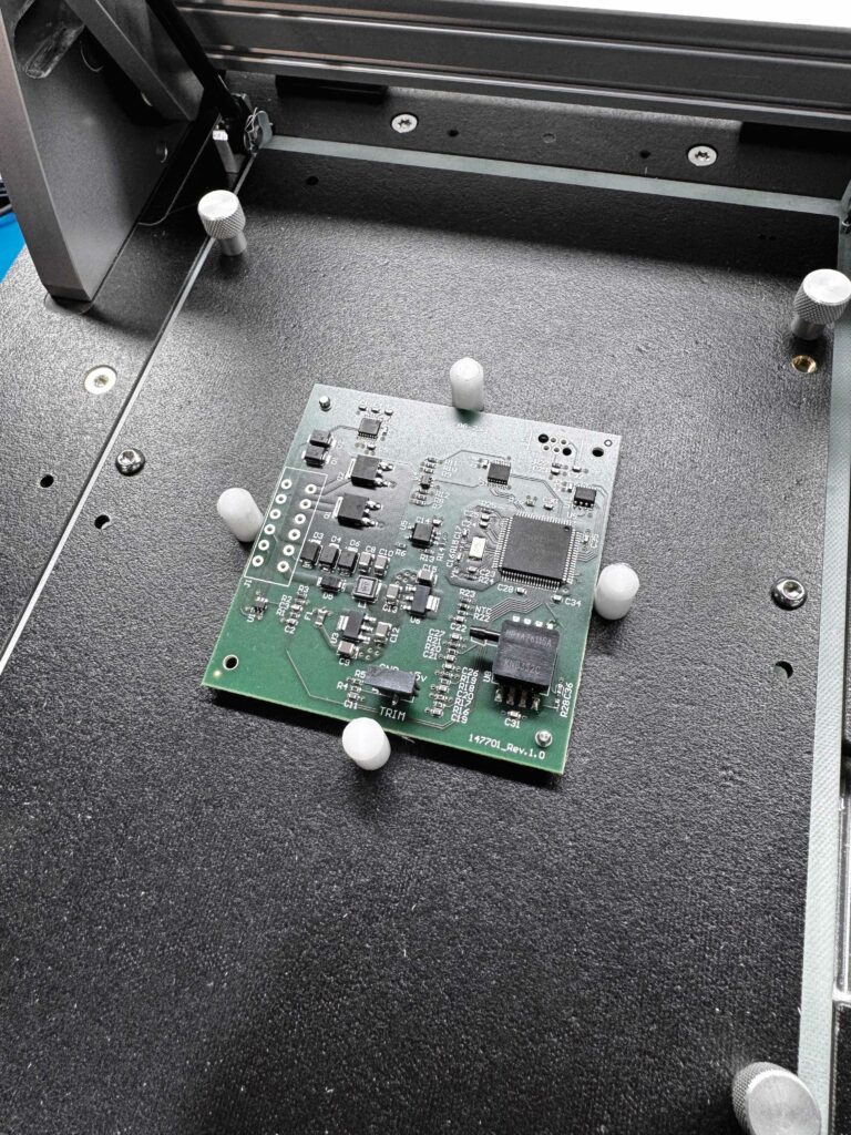 Designing special fixtures and tools can be crucial to end-of-line testing throughput