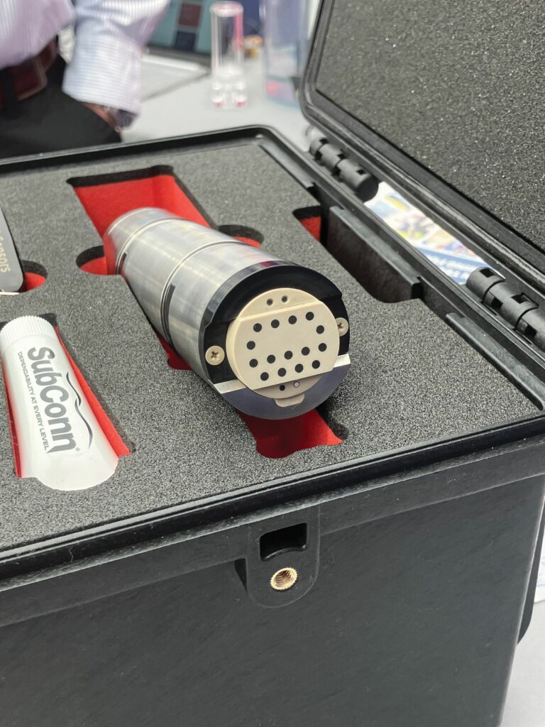 Solid-state pH sensor from ANB advances water monitoring capabilities by eliminating the need for calibration, and needing only occasional light abrasion of the sensor head’s carbon electrodes