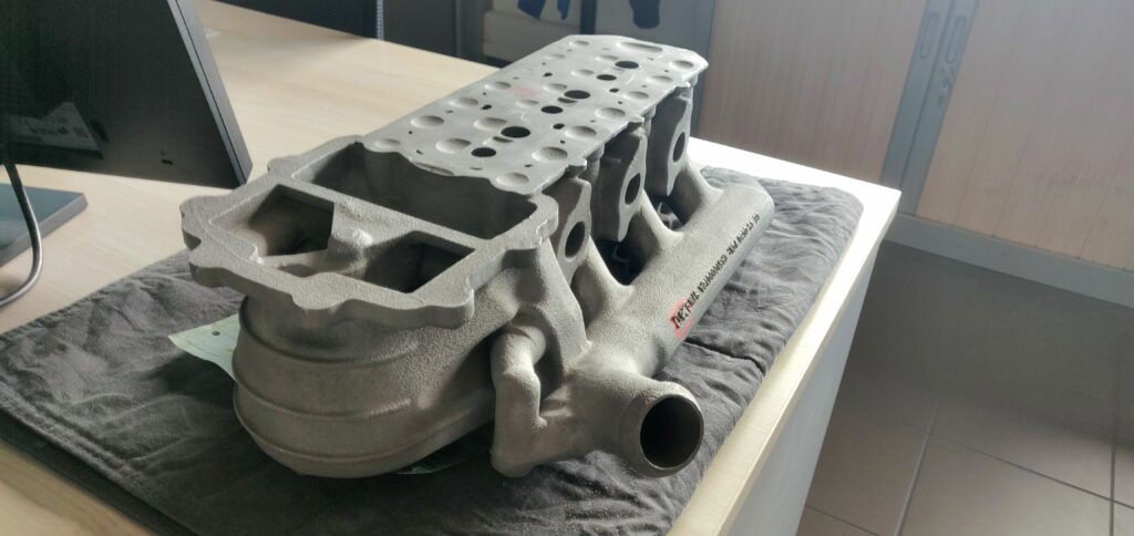 The 100 TD2’s cylinder heads are among several parts benefitting from Danielson’s modernised foundry and its capabilities, such as low-pressure casting