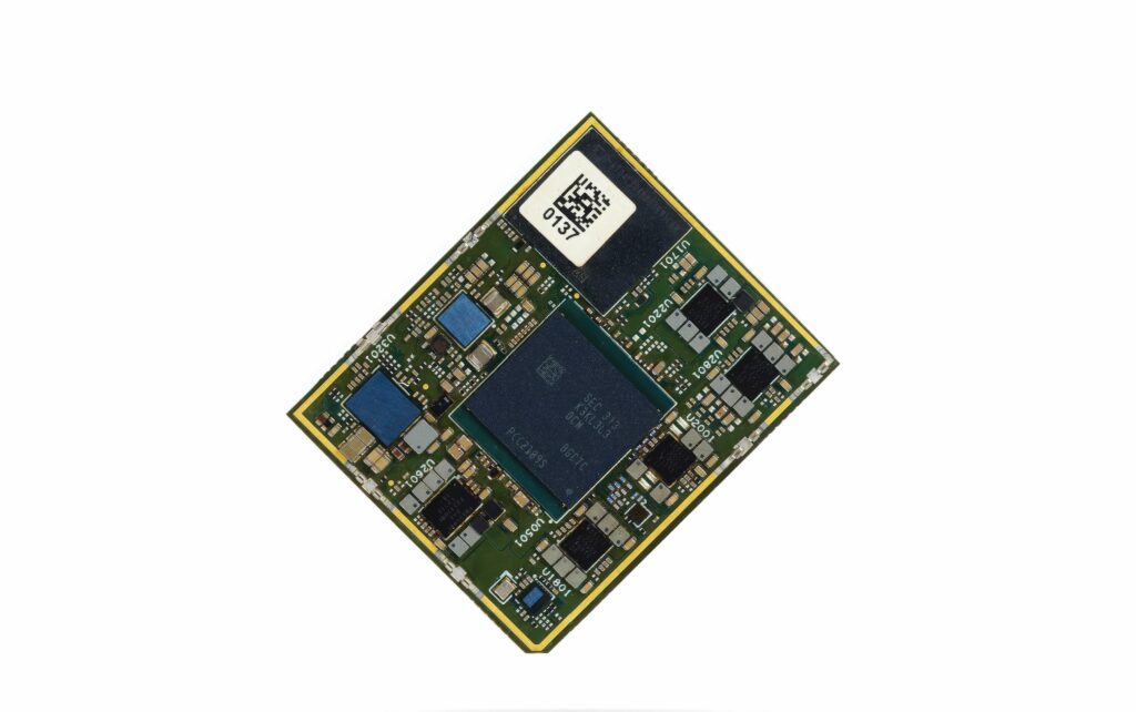 The AVP board with the Qualcomm QCS8550 processor