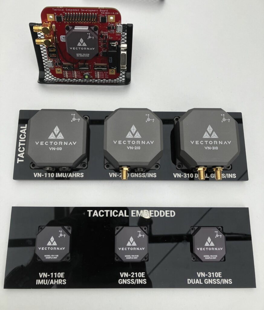 VectorNav’s industrial and tactical inertial and GNSS systems come either in ruggedised packages or as chips for embedding in customers’ systems